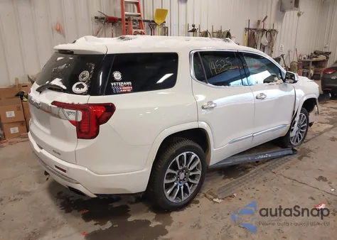 2021 GMC Acadia Awd Denali z USA, uszkodzony, nr VIN 1GKKNXLS8MZ205068